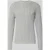 REVIEW slim fit gebreide trui puur katoen