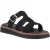 Hush Puppies Celeste Slide Dames Zwart Leren Sandalen
