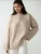 Hiccup Oversized trui  beige