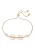 faina Armband  goud / transparant