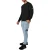 Calvin Klein Heren Badge Crew Neck Sweatshirt (Zwart)