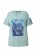 Ulla Popken Shirt  blauw / turquoise / donkerblauw