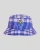 Lyle & Scott Tartan Check Bucket Hat – Blauw