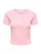 Only T-shirt Onlfenja S/s Aop Top Jrs Noos 15347986 Romance Rose/hearts Dames
