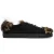 Mr&Mrs Italy Zwarte Leren Dames Sneaker