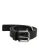 Dolce & Gabbana Zwarte Leren Klassieke Metalen Logo Gespriem Belt