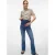 VERO MODA MATERNITY zwangerschaps flared jeans VMMSIGI medium blue denim