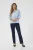 Blouse met lange mouwen Regular fit Soft Chambray blue