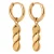 Label Kiki gold plated oorbellen Spirit Hoops