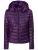 Influencer Winterjas  donkerlila