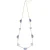 White Stuff Ada Resin Station Necklace Blue Multi