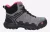 Hi-Tec V-Lite Explorer WP Koe-Suède Leren Wandelschoenen Voor Dames Grijs/Fuchsia
