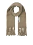 JACK & JONES sjaal met franjes JACNORREBRO bruin