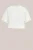 WE Fashion – Dames ballon T-shirt – Regular fit – Gebroken wit – Katoen –