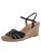 Tamaris Sandaal  navy / bruin
