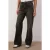 TRENDYOLMİLLA Dames Grijs Effen Wijde pijp Hoge taille Jeans