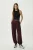 Hoge Taille Plissé Salwar Broek