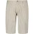 No Excess Short Chino Garment Dyed Allover Printed Stripes Cement