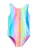Next Badpak  blauw / azuur / oranje / pink
