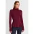 Getailleerde Half-Turtleneck Peplum Blouse