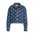 Me & My Monkey spijkerjas met hartjes – donkerblauw