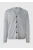 MAERZ Cardigan Kwikgrijs, Effen
