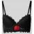 HUGO Beha met cups en kant, model ‘RED LABEL’
