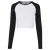 Biologisch dames-T-shirt met lange mouwen Urban Classics Retro Baseball GT