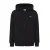 Slazenger Herenhoodie met voering en doorlopende rits van Borg (Zwart)