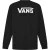 Vans Heren Lifestyle Solucellair Regular T-shirt met lange mouwen (Zwart)