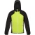 Regatta Heren Trutton Hooded Soft Shell Jacket (Helder kiwi/zwart)