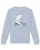 Watapparel Sweatshirt ‘ Bär auf Bike ‘  lichtblauw / gemengde kleuren