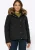 Wittchen Dames Donsjack met Bont Capuchon, Zwart