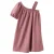 Mango Kids one shoulder jurk roze