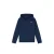 Ballin rechtvallende hoodie met backprint – donkerblauw