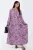 Comfortabele Patroon Maxi-jurk