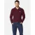 Babista regular polo MILANVETZO plus size donkerrood