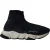 Balenciaga Glitter Speed Trainers in Zwarte Viscose