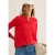 Cecil Dames Shirt in tuniekstijl in Rood