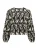 OBJECT Blouse ‘OBJMya’  zwart / wit