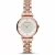 Emporio Armani Dameshorloge Kwarts Roze Goud