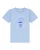 watabout.kids Shirt ‘Good vibes only’  blauw / lichtblauw / wit