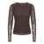 JDY top met print – bruin
