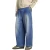 Adidas Wide Leg Jeans Broeken Heren – Blauw –