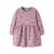 NAME IT MINI midi sweatjurk met print – roze