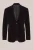 WE Fashion – Heren slim fit velvet blazer – Slim Fit – Donkerbruin –