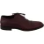 Dolce & Gabbana Rode Bordeaux Leren Derby Formele Schoenen
