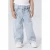 NAME IT MINI wide leg jeans met hartjes light blue denim