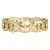 Fossil ring JF047827106 Heritage goudkleur