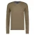 Fellows United Pullover V-Neck Structure Knit Oker  3XL